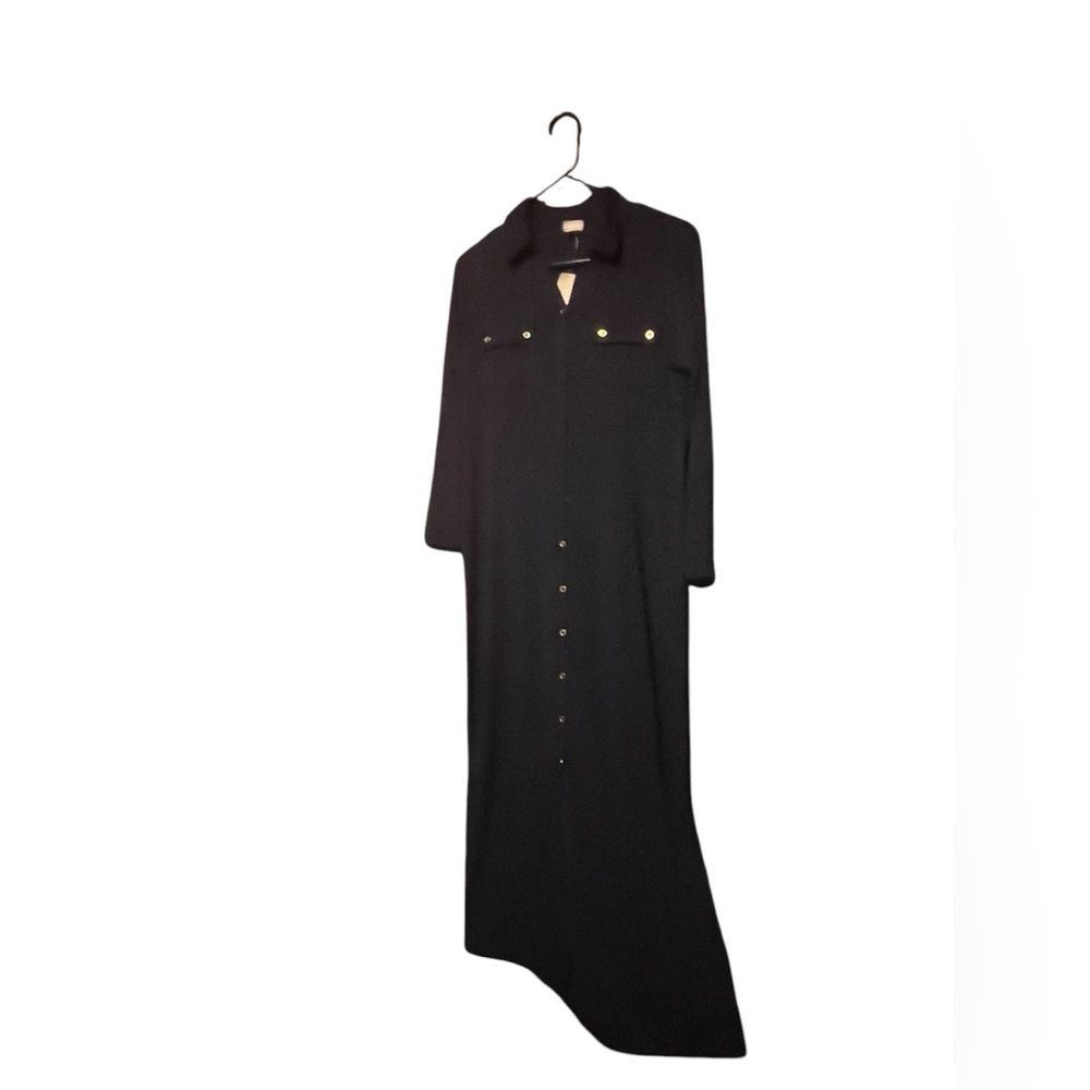 NWT Chico’s women navy long sleeve dress size 0